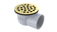 PVC Shower Drain with 2" Outlet for use with Molded Bases (SD352)