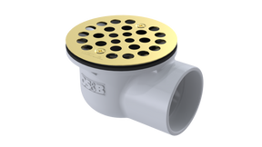 PVC Shower Drain with 2" Outlet for use with Molded Bases (SD352)