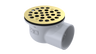 PVC Shower Drain with 2" Outlet for use with Molded Bases (SD352)