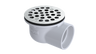 PVC Shower Drain with 2" Outlet for use with Molded Bases (SD352)