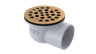 PVC Shower Drain with 2" Outlet for use with Molded Bases (SD352)