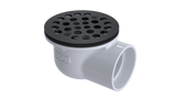 PVC Shower Drain with 2" Outlet for use with Molded Bases (SD352)