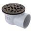 PVC Shower Drain with 2" Outlet for use with Molded Bases (SD352)