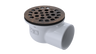 PVC Shower Drain with 2" Outlet for use with Molded Bases (SD352)