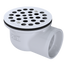 PVC Shower Drain with 2" Outlet for use with Molded Bases (SD352)