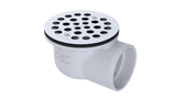PVC Shower Drain with 2" Outlet for use with Molded Bases (SD352)