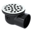ABS Shower Drain with 2" Outlet for use with Molded Bases (SD353)