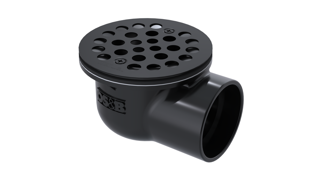 ABS Shower Drain with 2" Outlet for use with Molded Bases (SD353)