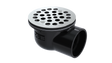ABS Shower Drain with 2" Outlet for use with Molded Bases (SD353-SS)