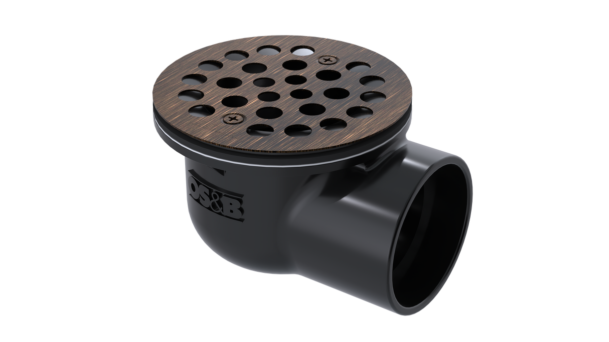 ABS Shower Drain with 2" Outlet for use with Molded Bases (SD353)