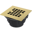 ABS Shower Drain with 2" Outlet for use with Molded Bases (SD354)
