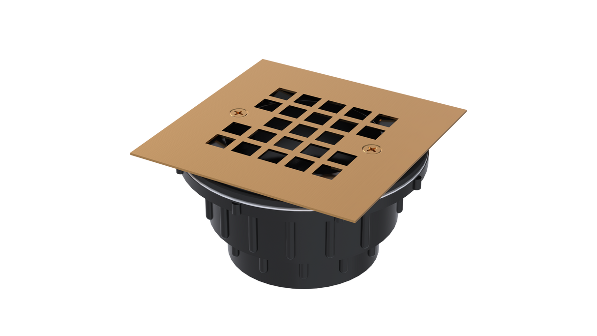 ABS Shower Drain with 2" Outlet for use with Molded Bases (SD354)