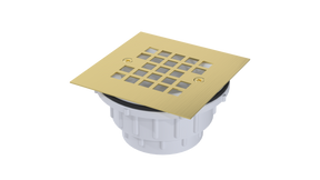 PVC Shower Drain with 2" Outlet for use with Molded Bases (SD355)