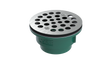 Cast Iron Shower Drain with 2" Outlet for use with Molded Bases (SD357)