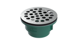 Cast Iron Shower Drain with 2" Outlet for use with Molded Bases (SD357)