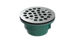Cast Iron Shower Drain with 2" Outlet for use with Molded Bases (SD357)