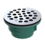 Cast Iron Shower Drain with 2" Outlet for use with Molded Bases (SD357)