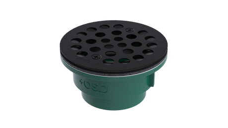 Cast Iron Shower Drain with 2" Outlet for use with Molded Bases (SD357)