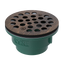 Cast Iron Shower Drain with 2" Outlet for use with Molded Bases (SD357)