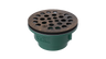 Cast Iron Shower Drain with 2" Outlet for use with Molded Bases (SD357)