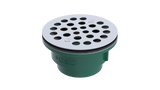 Cast Iron Shower Drain with 2" Outlet for use with Molded Bases (SD357)