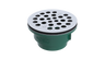 Cast Iron Shower Drain with 2" Outlet for use with Molded Bases (SD357)