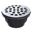 ABS Testable Shower Drain with 2" Outlet for use with Molded Bases (SD35T)