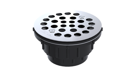 ABS Testable Shower Drain with 2" Outlet for use with Molded Bases (SD35T)