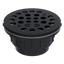 ABS Testable Shower Drain with 2" Outlet for use with Molded Bases (SD35T)