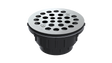 ABS Testable Shower Drain with 2" Outlet for use with Molded Bases (SD35T-SS)