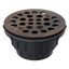ABS Testable Shower Drain with 2" Outlet for use with Molded Bases (SD35T)