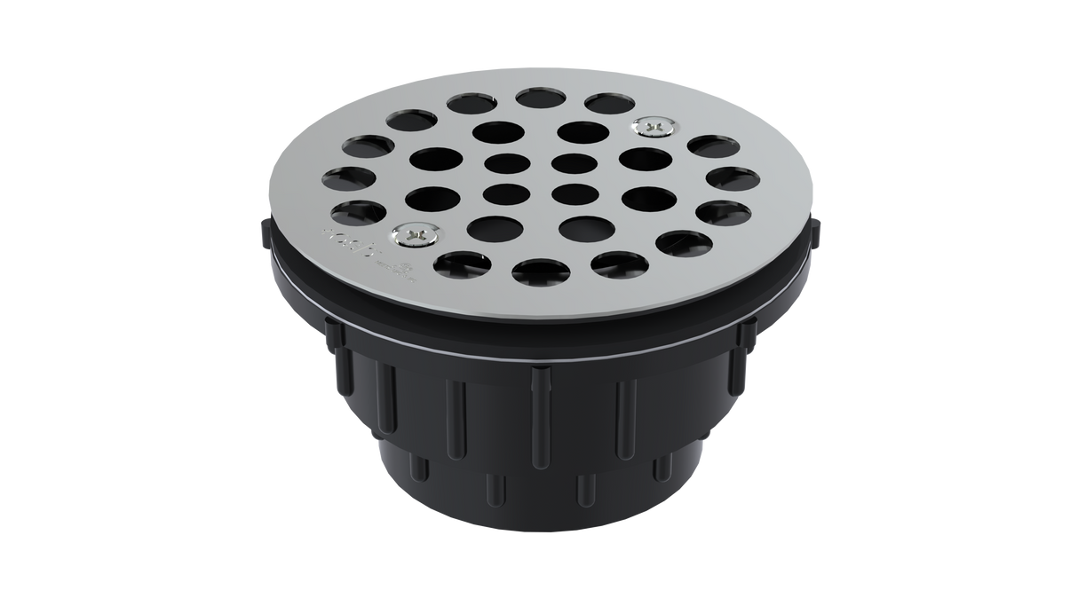 2" ABS SHOWER DRAIN X HUB (OK5324)
