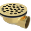Brass Shower Drain with 1-1/2" Outlet for use with Molded Bases (SD370)