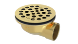 Brass Shower Drain with 1-1/2" Outlet for use with Molded Bases (SD370)