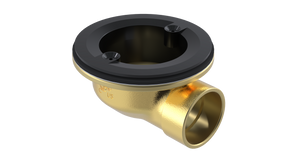 Brass Rough-In Shower Drain with 1-1/2" Outlet for use with Molded Bases (SD370-LT)