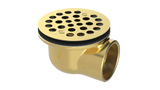 Brass Shower Drain with 2" Outlet for use with Molded Bases (SD372)
