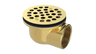 Brass Shower Drain with 2" Outlet for use with Molded Bases (SD372)