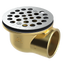 Brass Shower Drain with 2" Outlet for use with Molded Bases (SD372)