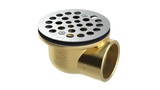 Brass Shower Drain with 2" Outlet for use with Molded Bases (SD372)