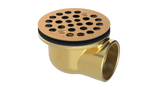 Brass Shower Drain with 2" Outlet for use with Molded Bases (SD372)