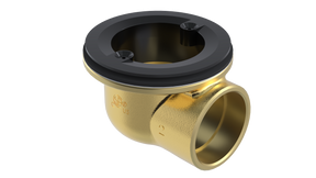 Brass Rough-In Shower Drain with 2" Outlet for use with Molded Bases (SD372-LT)