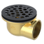 Brass Shower Drain with 2" Outlet for use with Molded Bases (SD372)