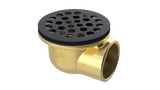 Brass Shower Drain with 2" Outlet for use with Molded Bases (SD372)