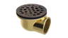 Brass Shower Drain with 2" Outlet for use with Molded Bases (SD372)