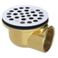 Brass Shower Drain with 2" Outlet for use with Molded Bases (SD372)