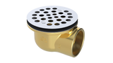 Brass Shower Drain with 2" Outlet for use with Molded Bases (SD372)