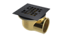 Brass Shower Drain with 2" Outlet for use with Molded Bases (SD374)