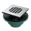 Cast Iron Shower Drain with 1-1/2" Outlet for use with Tile Bases (SD446)