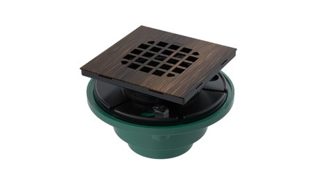 Cast Iron Shower Drain with 1-1/2" Outlet for use with Tile Bases (SD446)
