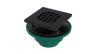 Cast Iron Shower Drain with 2" Outlet for use with Tile Bases (SD447)